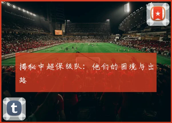 揭秘中超保级队：他们的困境与出路